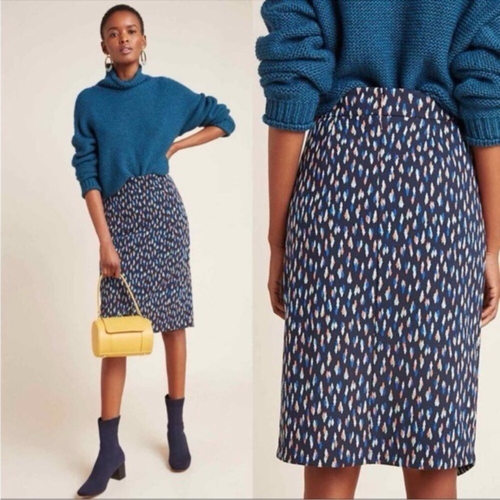 Anthropologie Maeve Debra Knit Pencil Skirt, 8